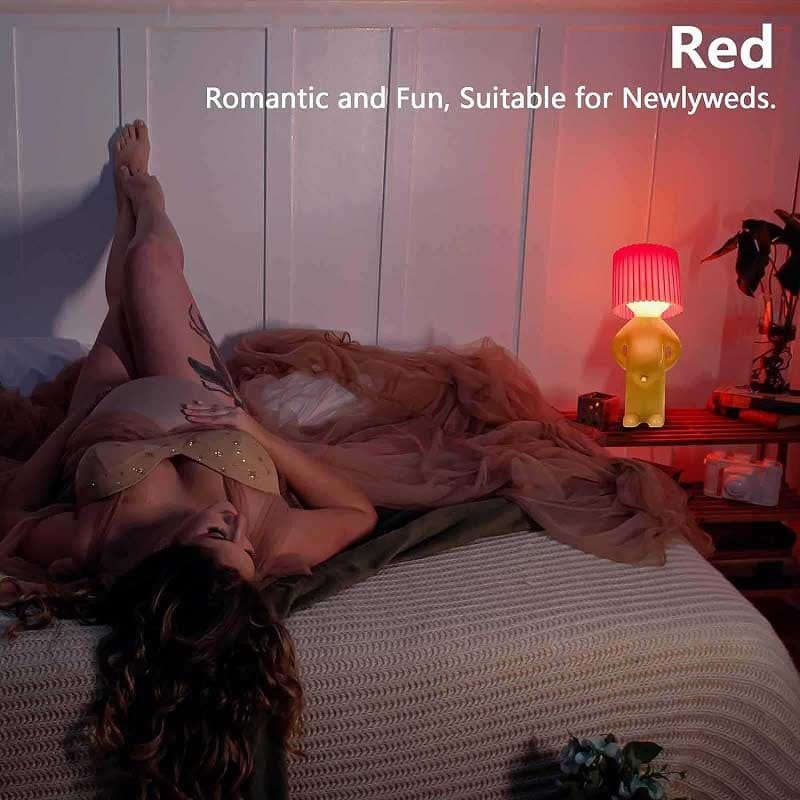 Creative Shy Desk Lamp Bedside Night Lamp Little Naughty Boy Desk Lamp