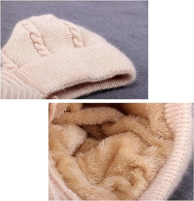 Winter Hot Sale  60% OFF  Integrated Ear Protection Windproof Cap Scarf