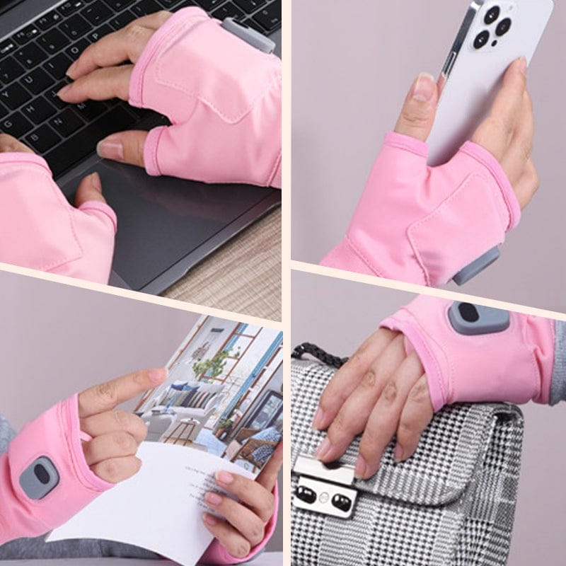 Hot Sales - 49% OFFSmart Thermostatic Heated Fingerless Gloves