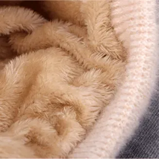 Winter Hot Sale  60% OFF  Integrated Ear Protection Windproof Cap Scarf