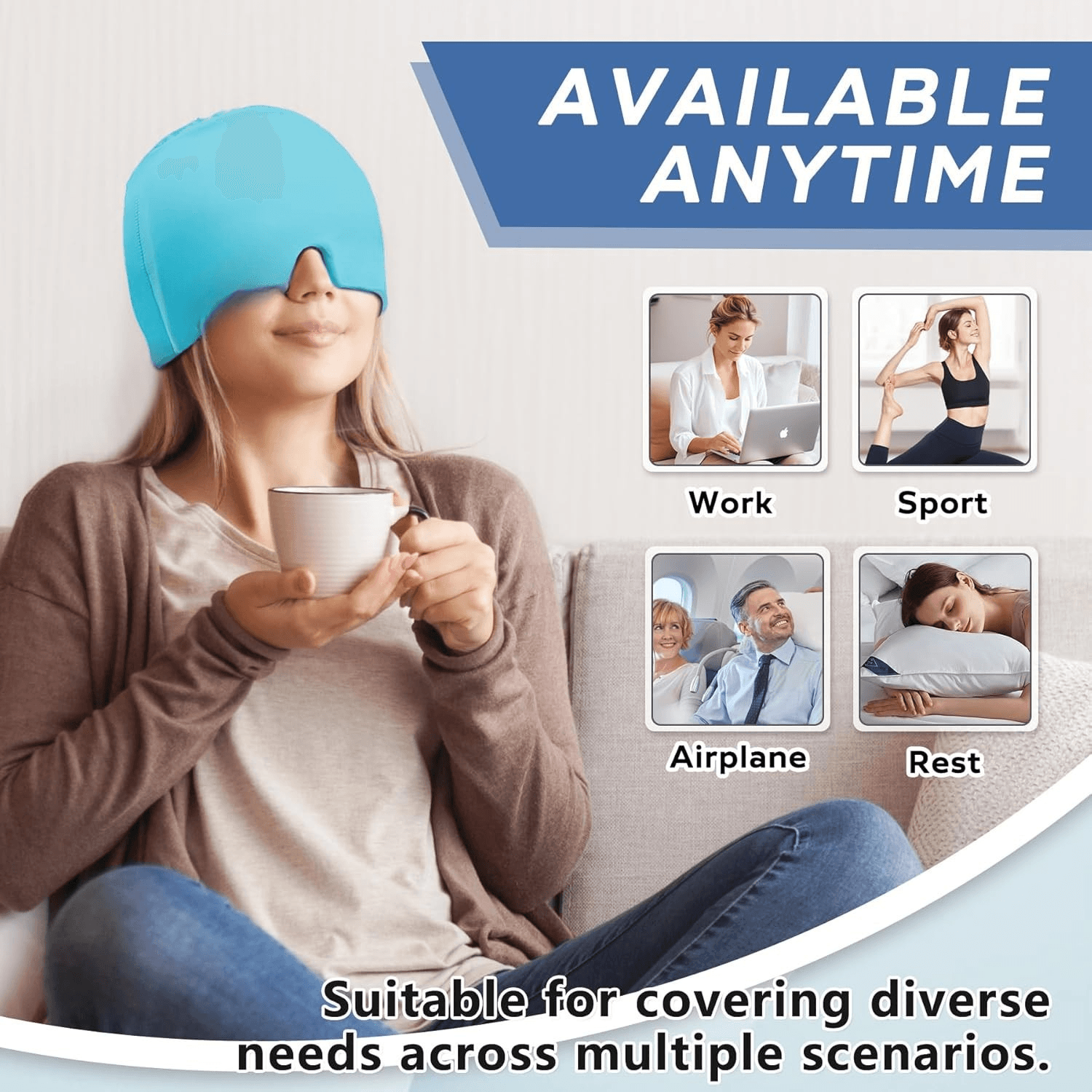 MigraCare Pro: Migraine Relief Cap
